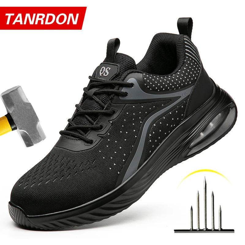 Men's safety shoes, puncture resistant work shoes, women's fashionable safety shoes, protective shoes